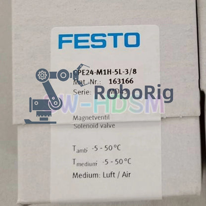 1PCS Festo CPE24-M1H-5L-3/8 163166 Solenoid Valve