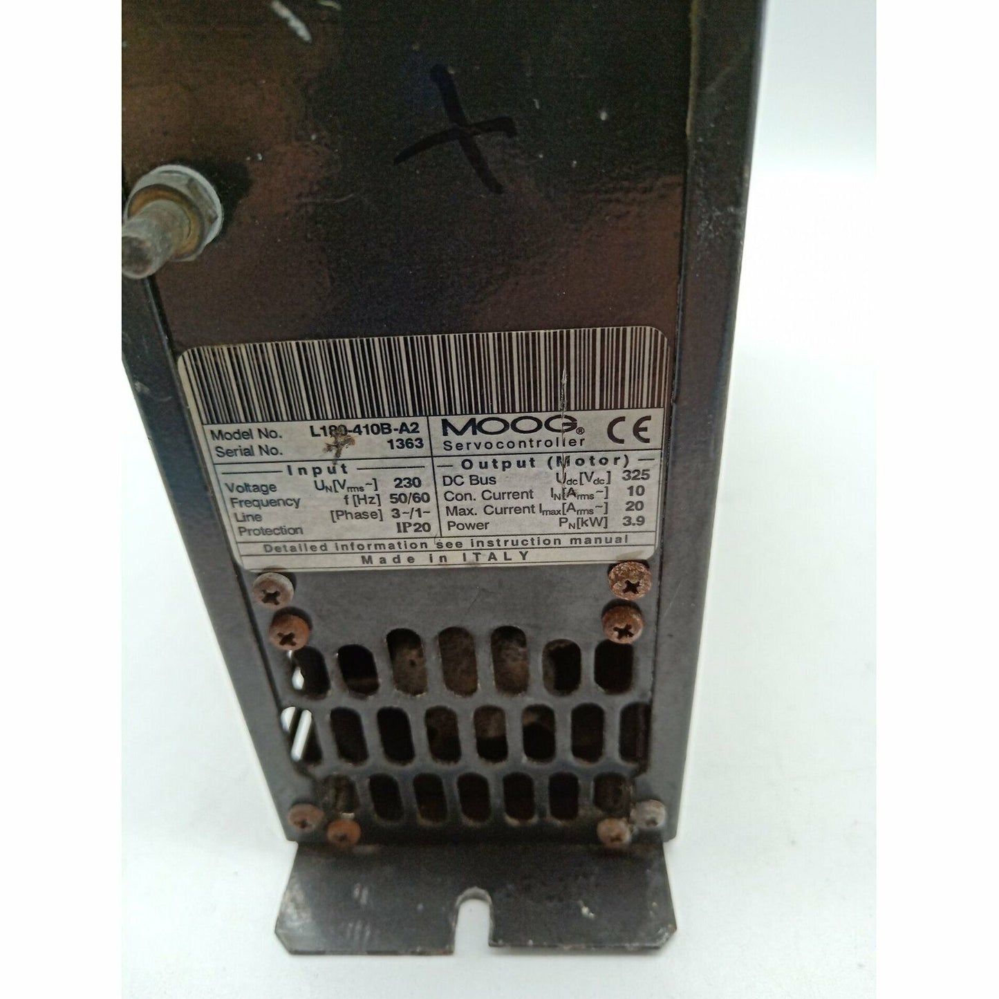 used 1PC MOOG working L180-410B-A2 servo drive - MOOG