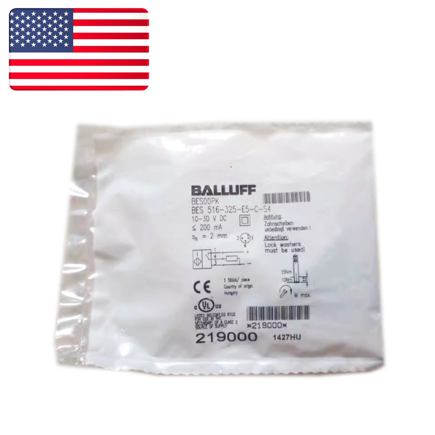 1PCS Balluff BES 516-325-E5-C-S4 Proximity sensor-US Stock#I