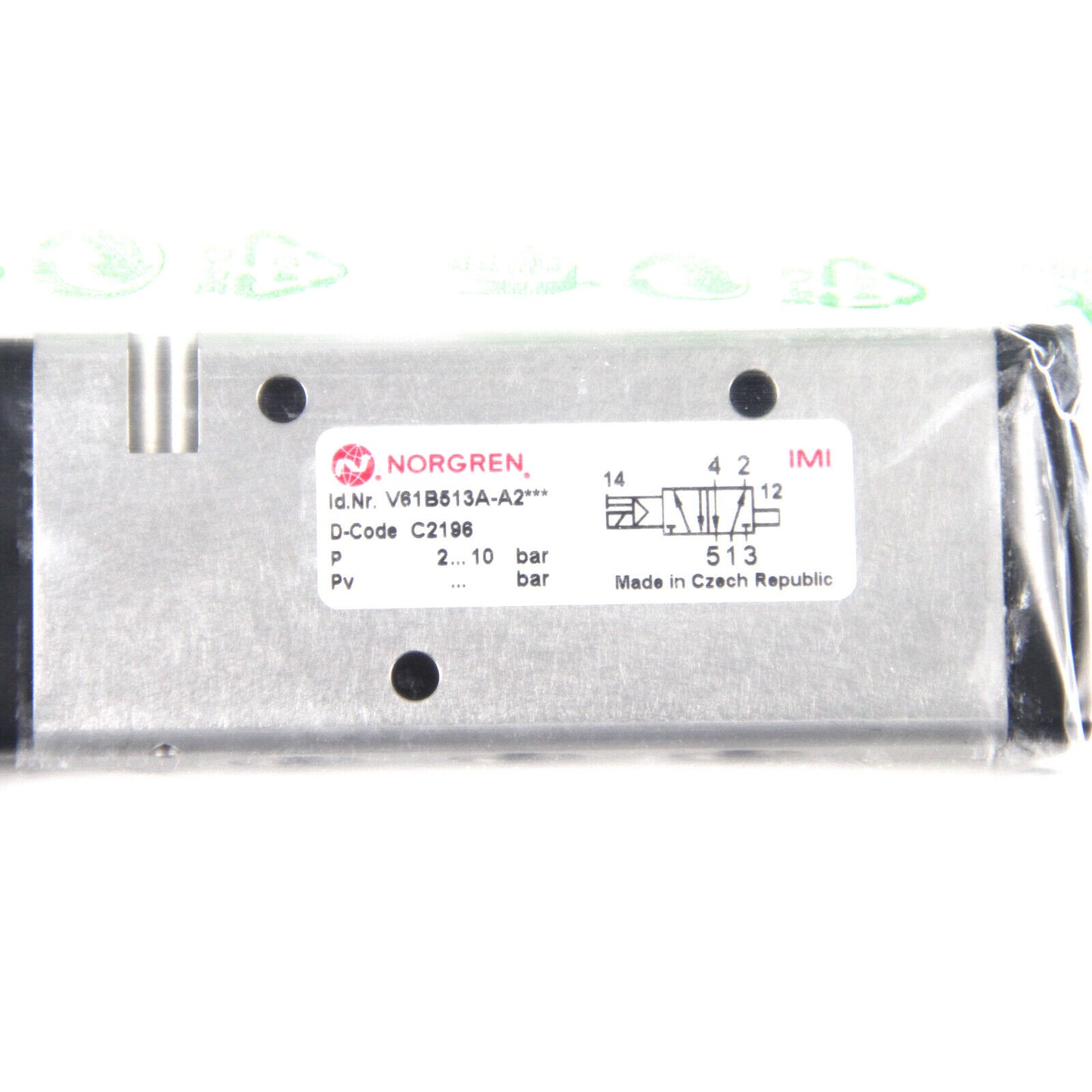 NORGREN V61B513A-A2 Solenoid Valve - NORGREN