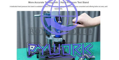 1PCS Linshang LS256 Ultrasonic Hardness Tester with Probe Fixture Stand