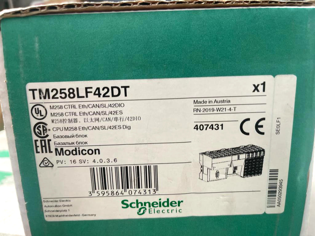 Schneider TM258LF42DT Modicon Logic Controller - SCHNEIDER