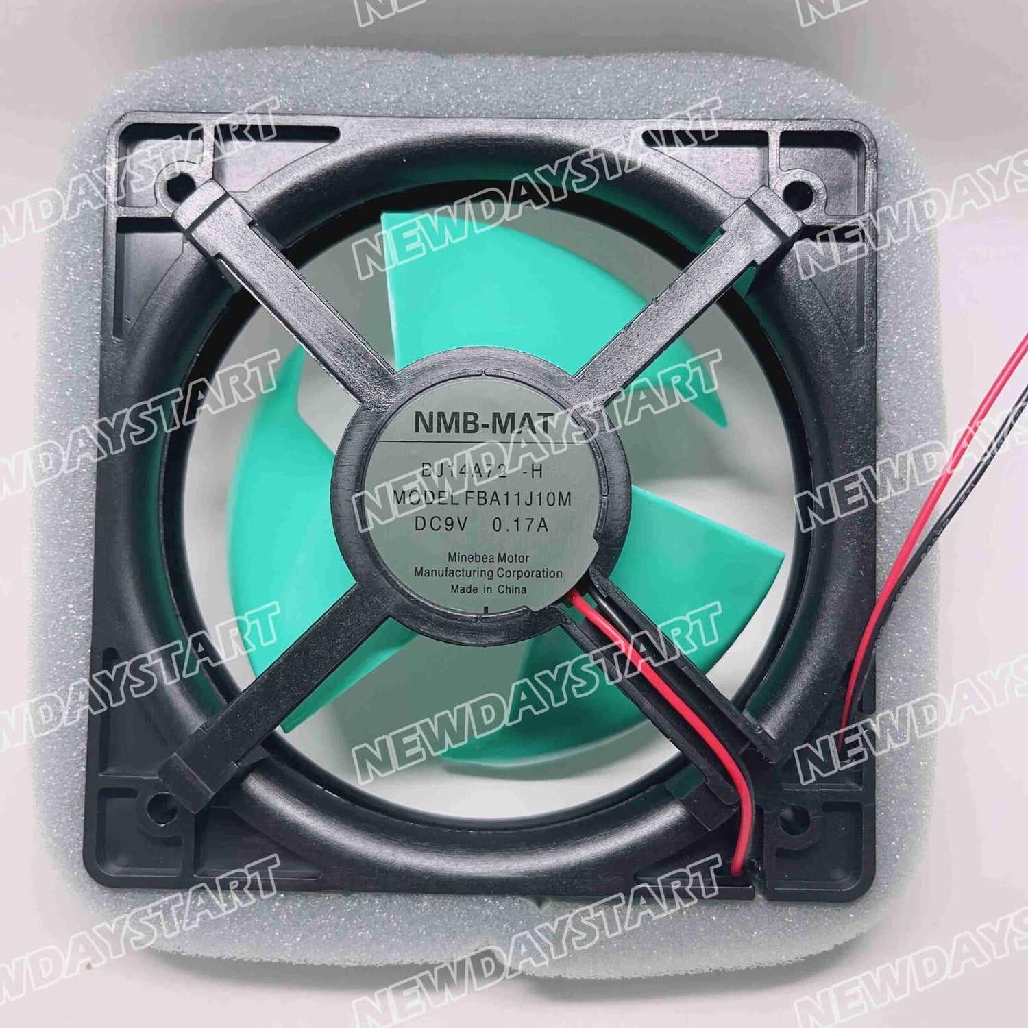 Refrigerator Cooler DC9V 0.17A Fan for NMB-MAT FBA11J10M - NMB-MAT FBA11J10M FAN
