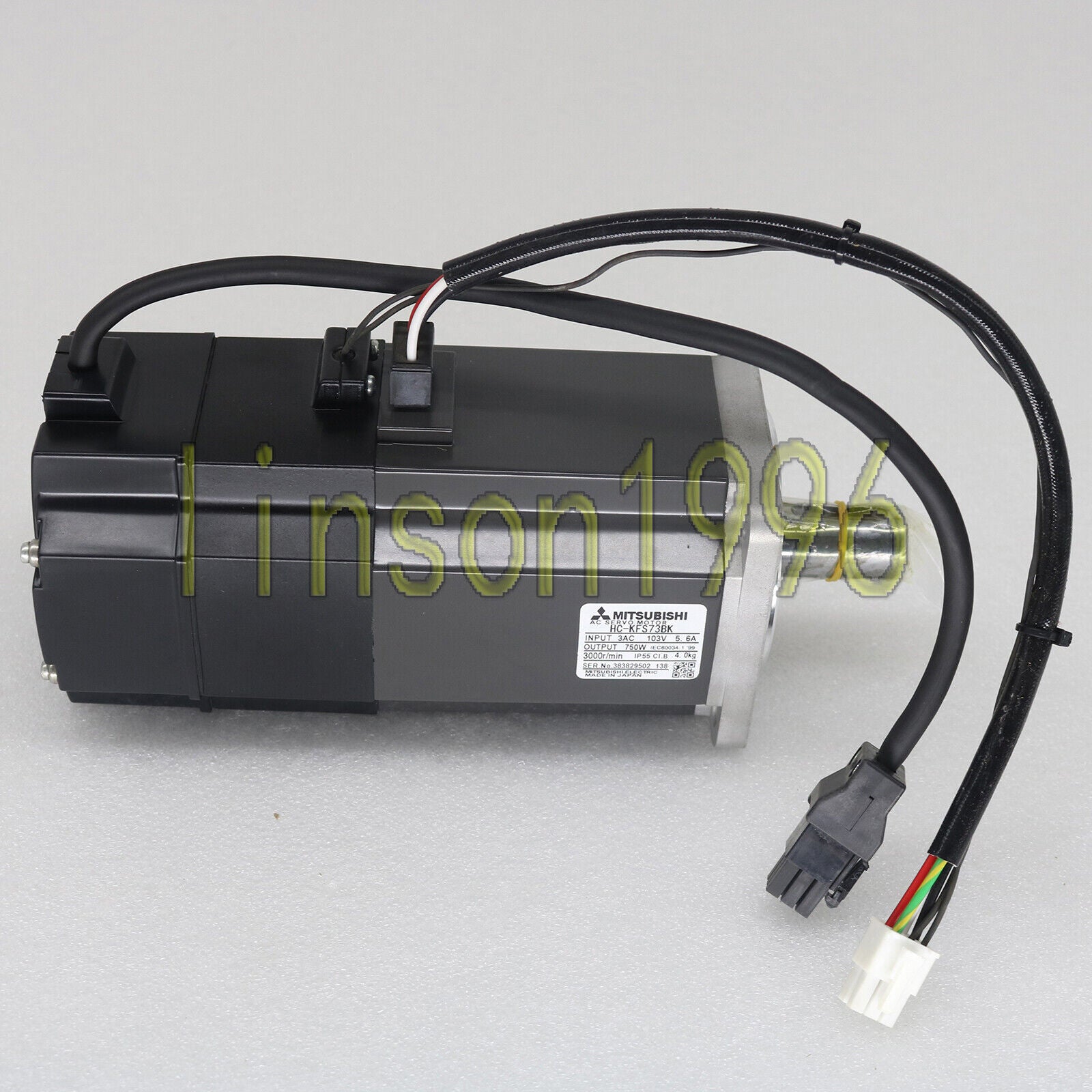 Mitsubishi Servo Motor HC-KFS73BK In Good Condition - MITSUBISHI