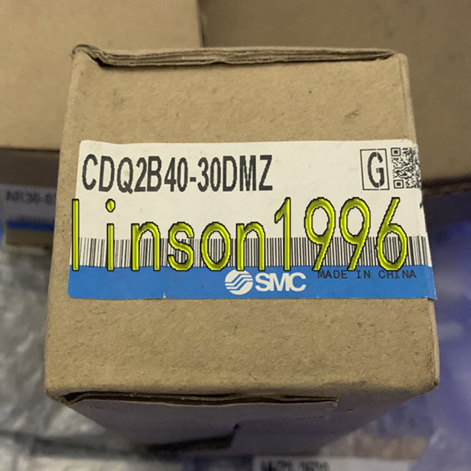 new ONE SMC Thin cylinder CDQ2B40-30DMZ SHIP - SINOMA
