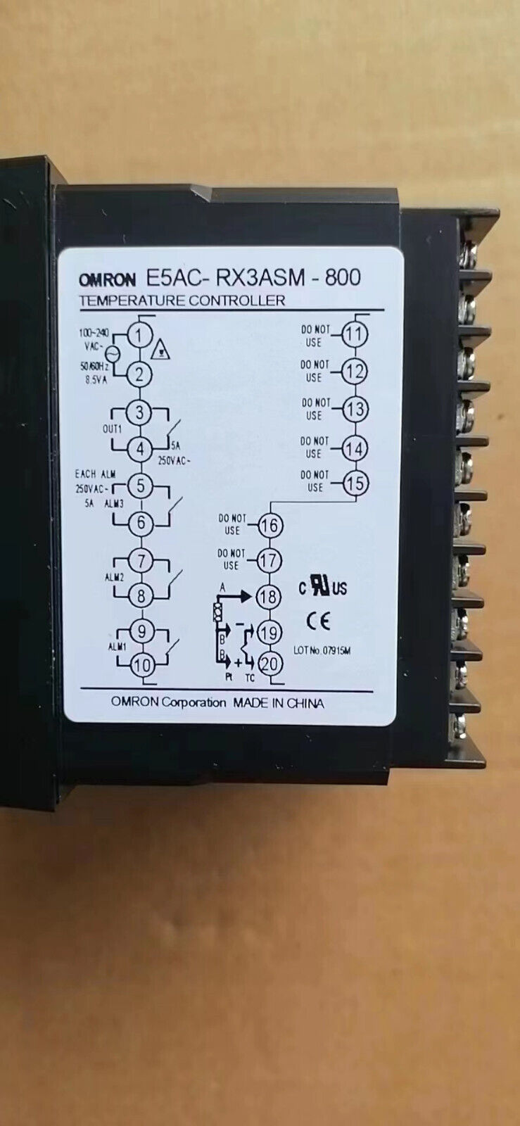 new 1PC Omron E5AC-RX3ASM-800 E5ACRX3ASM800 Temperature Controller - OMRON
