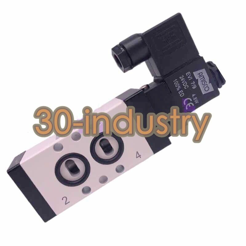 NEW KNVF4130 Solenoid Valve - AC220V & DC24V Compatible - KNF