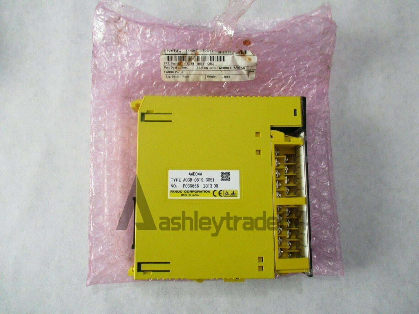 ONE  Fanuc A03B-0819-C051 Analog Input Module