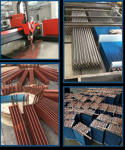 new Evaporator Condenser Refrigeration Small Copper Tube Radiator 464*116*167mm - PLCPARTSDIRECT.COM