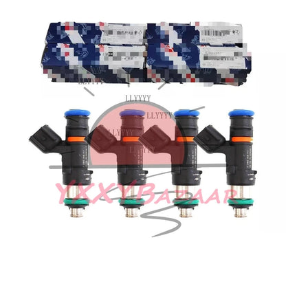 4X OEM Bosch 52lb 550cc Fuel Injectors For EV14 A4 TT Golf Jetta Passat~