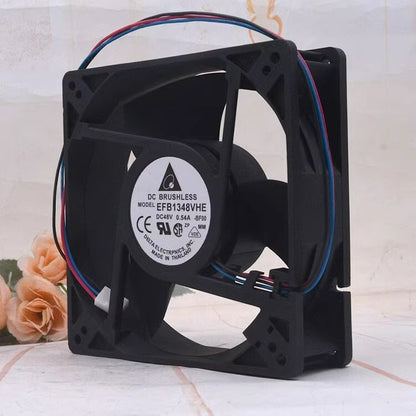 Delta EFB1348VHE-BFOO 12738 48V 0.54A 13CM High RPM Cooling Fan