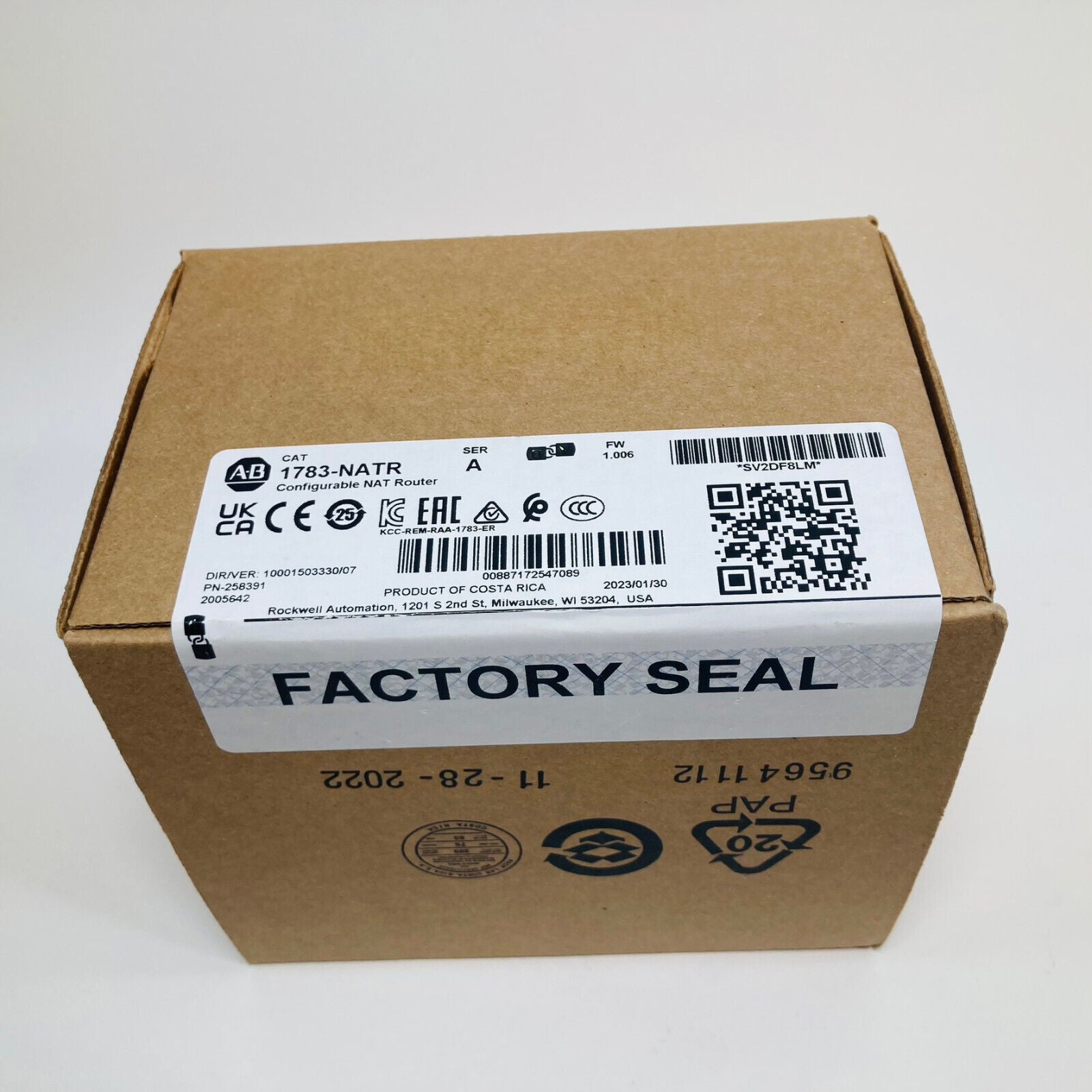 Allen-Bradley 1783-NATR Configurable NAT Router - ALLEN-BRADLEY