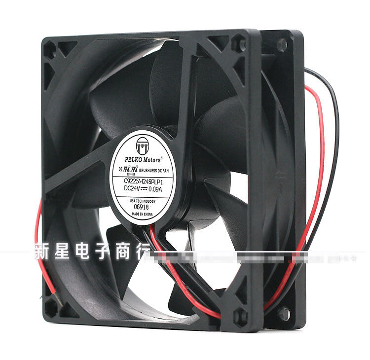 1pcs  PELKO Motors C9225M24SPLP1 9225 9CM 24V 0.09A Inverter Cooling Fan