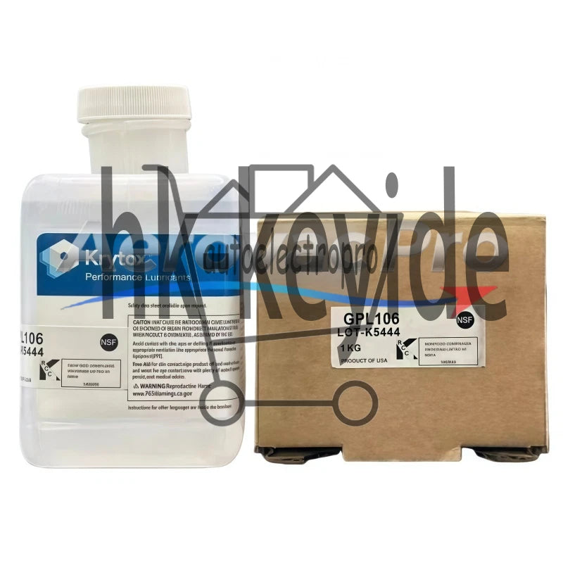 1Pcs Chemours DUPONT Krytox Lubricants GPL106 1Kg (2.2 LB) SAFE RELIABLE