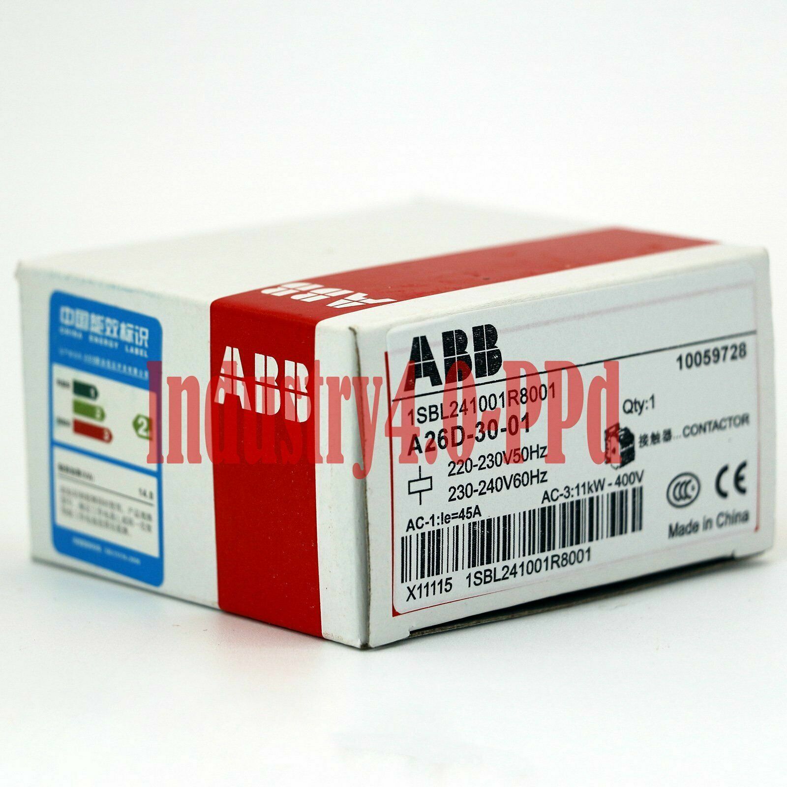 ABB A26D3001 220V Contactor - ABB