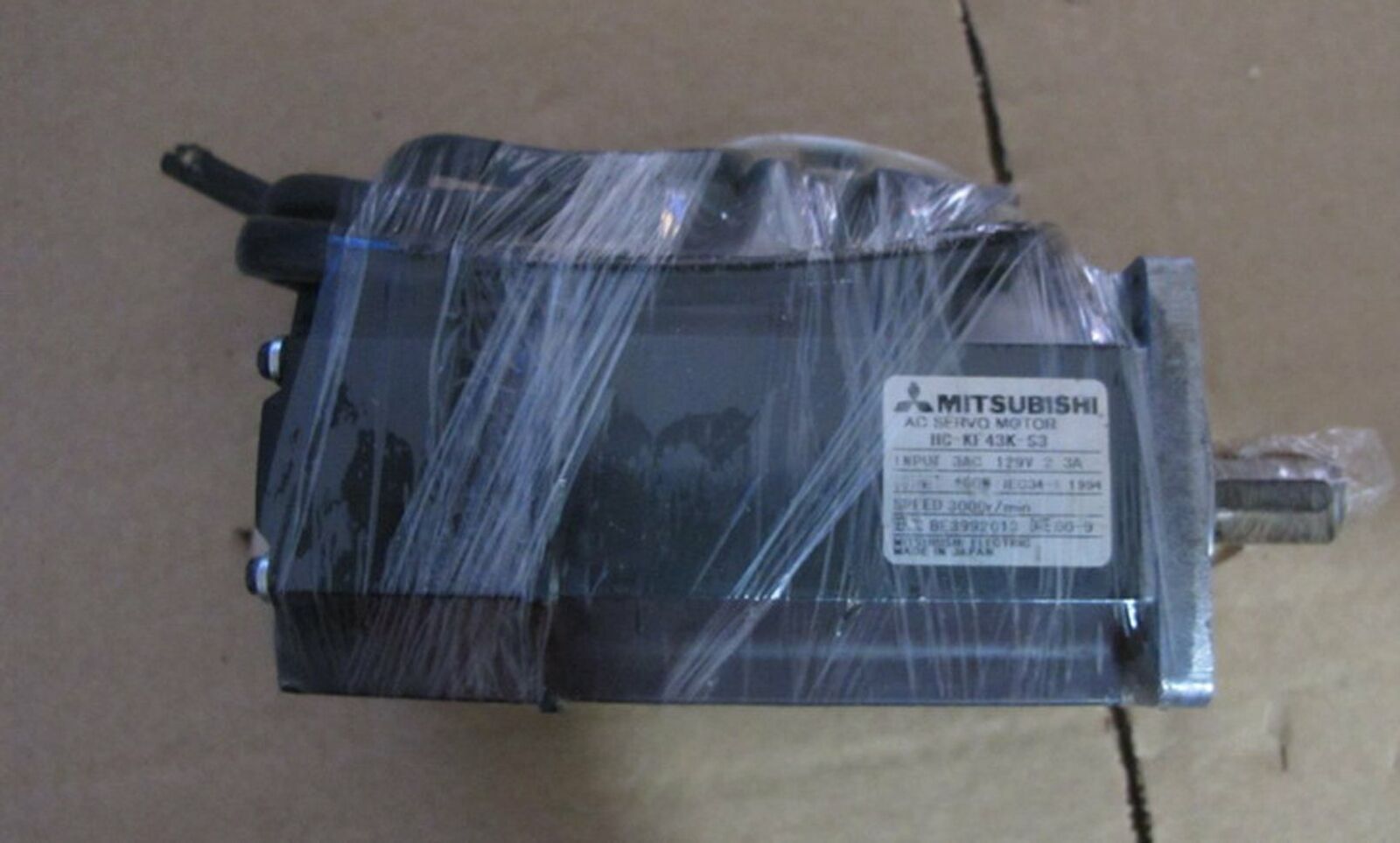 Mitsubishi HC-KF43K-S3 servo motor – tested - MITSUBISHI