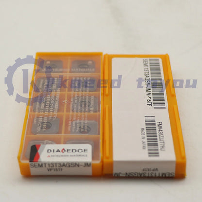 10PCS/BOX MITSUBISHI Carbide Inserts SEMT13T3AGSN-JM VP15TF