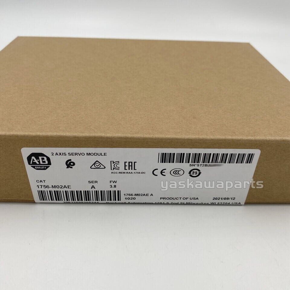 ControlLogix 2-Axis Analog Servo Module 1756M02AE New Sealed - CONTROLLOGIX