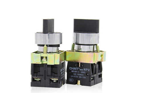 10PCS  Chint NP2-BD35 NP2BD35 Pushbutton Switches 1NO+1NC