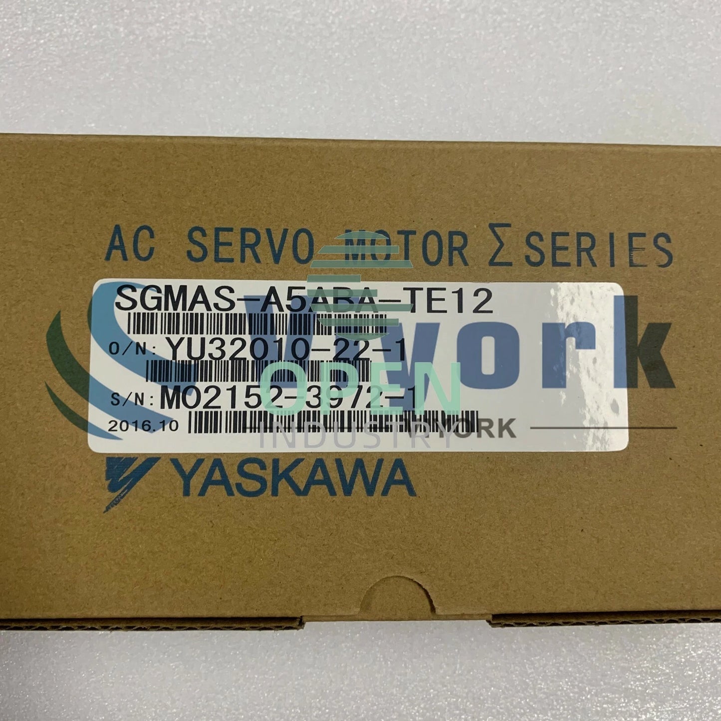 1PCS Yaskawa SGMAS-A5ABA-TE12 AC SERVO MOTOR 50W 200V 0.66A 3000RPM