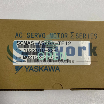 1PCS Yaskawa SGMAS-A5ABA-TE12 AC SERVO MOTOR 50W 200V 0.66A 3000RPM