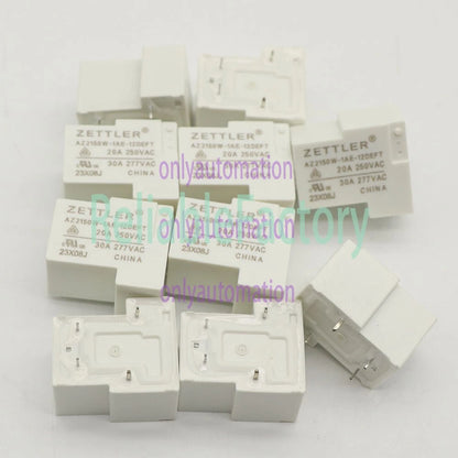 10Pcs ZETTLER AZ2150W-1AE-12DEFT 12VDC Automotive Relay 20A 250VAC 4Pins~