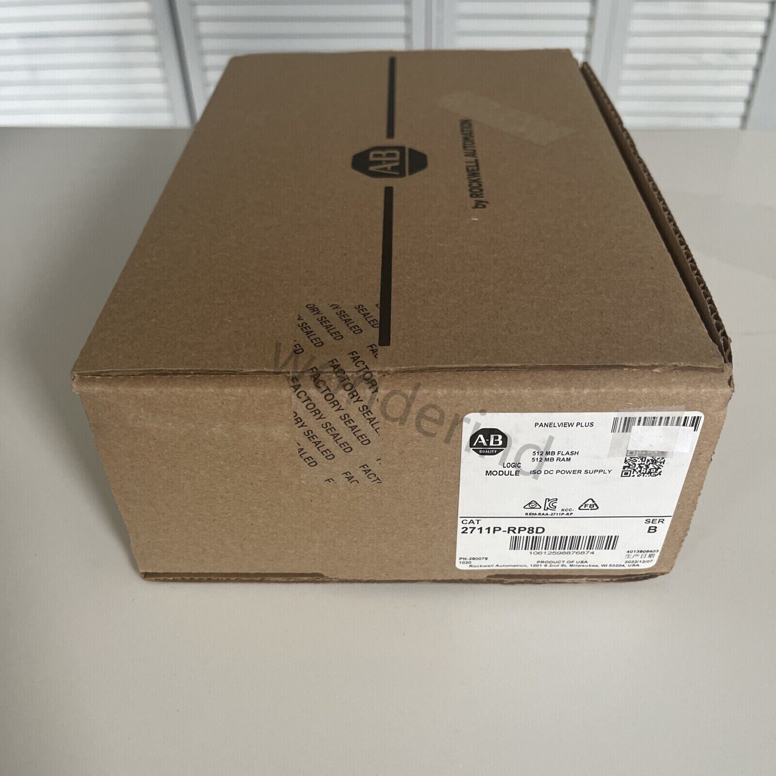 AB 2711P-RP8D B_PANELVIEW PLUS Logic Module Sealed for Professional Use - AB