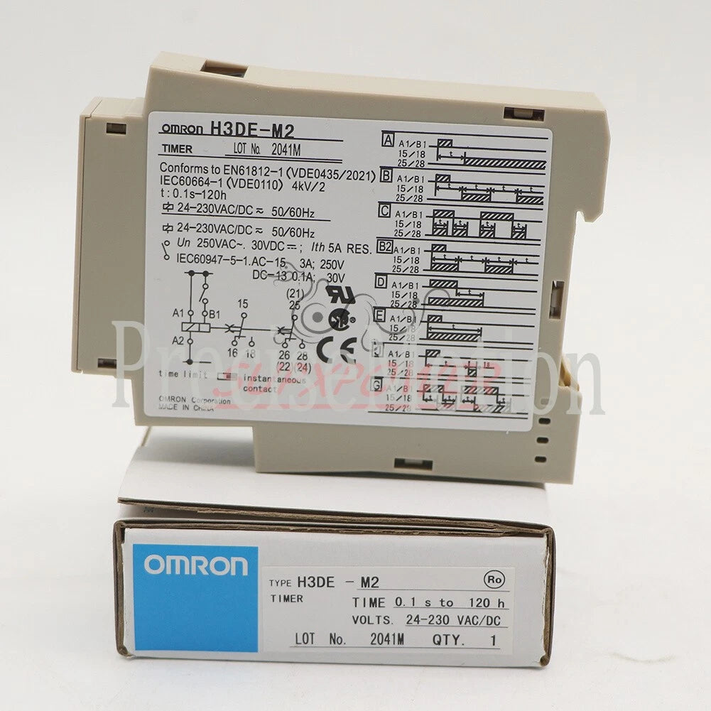 OMRON Time Relay H3DE-M2 24-230V (1PCs ) ~F
