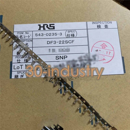 1000 New DF3-22SCF 22 AWG Crimp Terminals and Connectors 3.0A - DF PRODUCTS