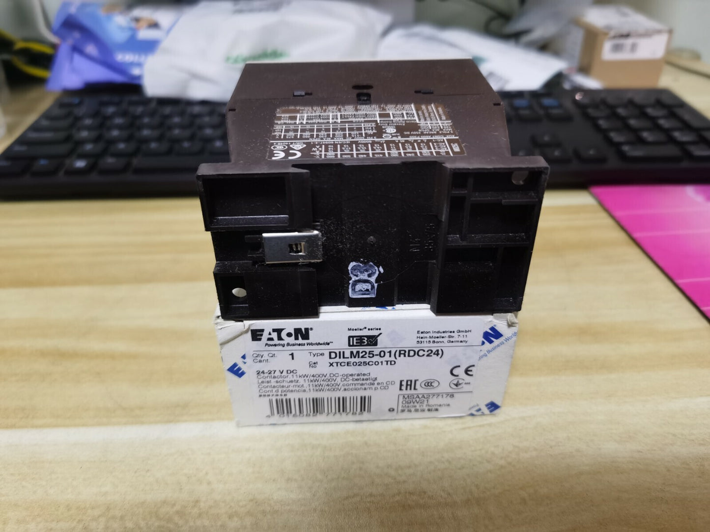 1PCS Eaton Moeller DILM25-01 RDC24 XTCE025C01TD Contactor 24-27VDC