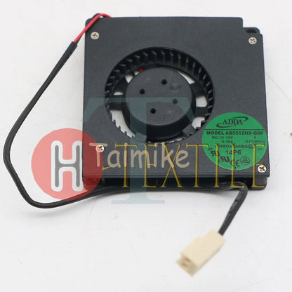 1PCS AB5512HX-G00 12V 0.19A Blower fan Server Cooling Fan 5.5cm 2-wire