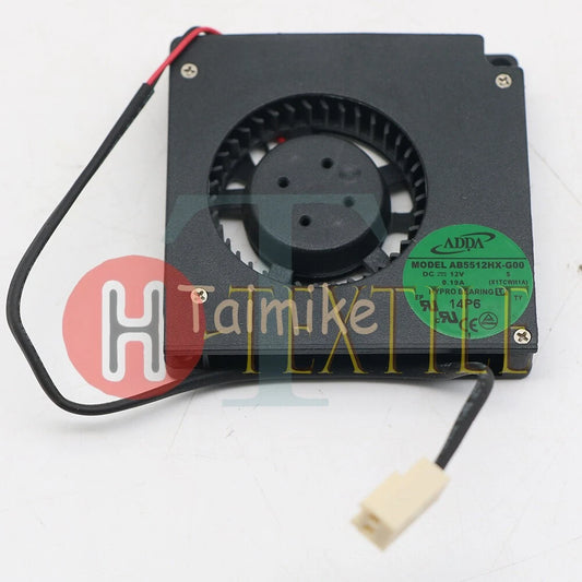 1PCS AB5512HX-G00 12V 0.19A Blower fan Server Cooling Fan 5.5cm 2-wire