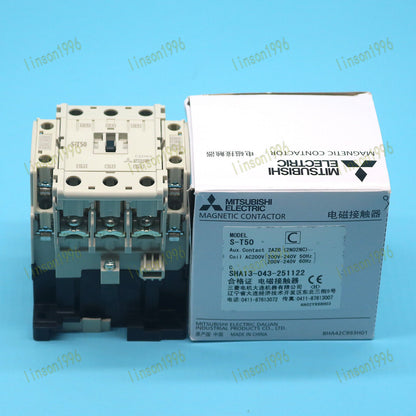 Mitsubishi Magnetic Contactor S-T50 AC200V In Box - MITSUBISHI