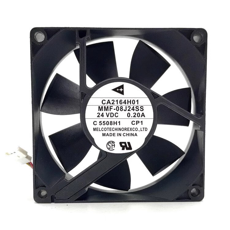 Mitsubishi CA2164H01 MMF-08J24SS-CP1 DC24V 0.20A 3-Pin Inverter Cooling Fan