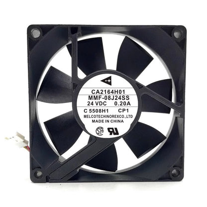 Mitsubishi CA2164H01 MMF-08J24SS-CP1 DC24V 0.20A 3-Pin Inverter Cooling Fan