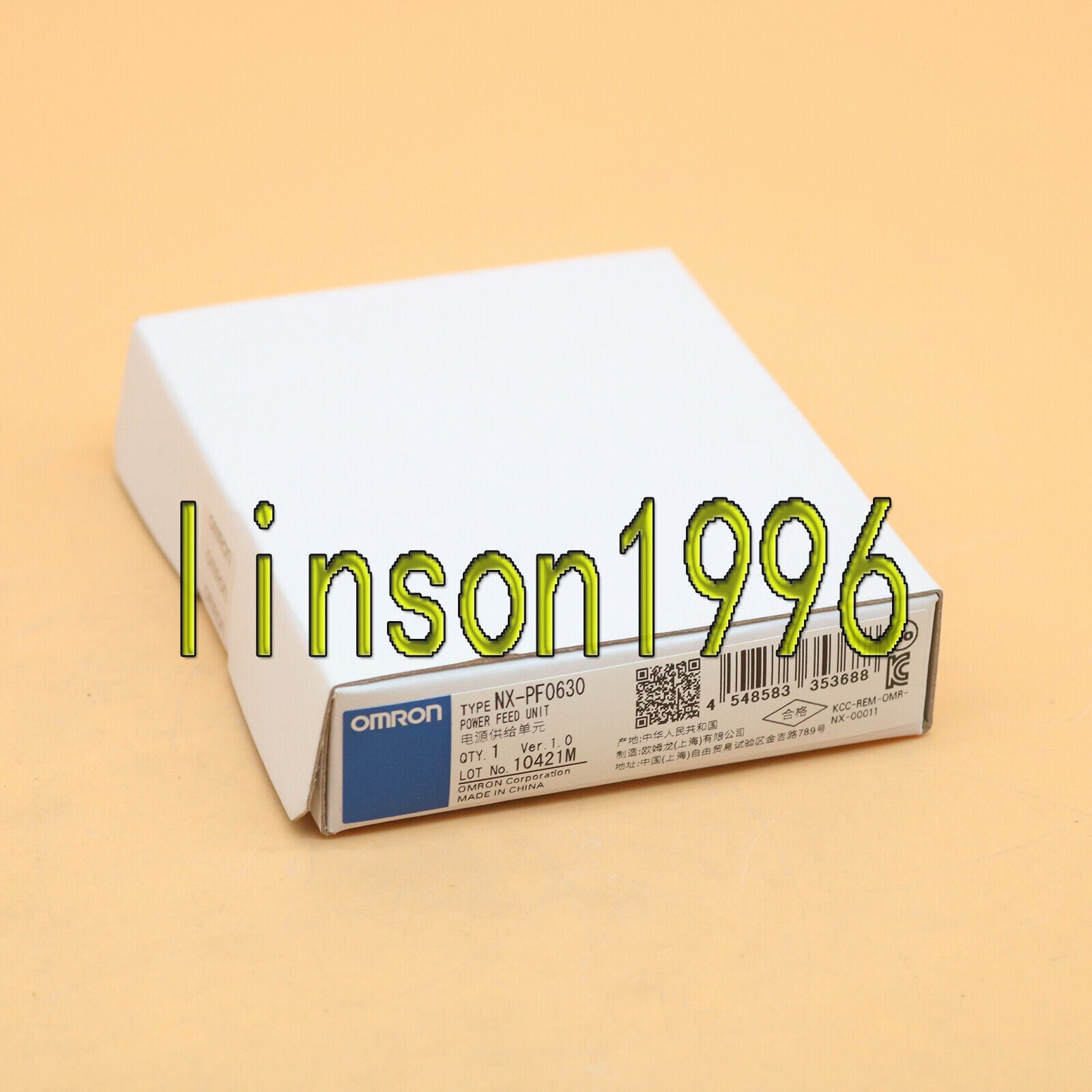 Omron NX-PF0630 Power Supply Module - OMRON