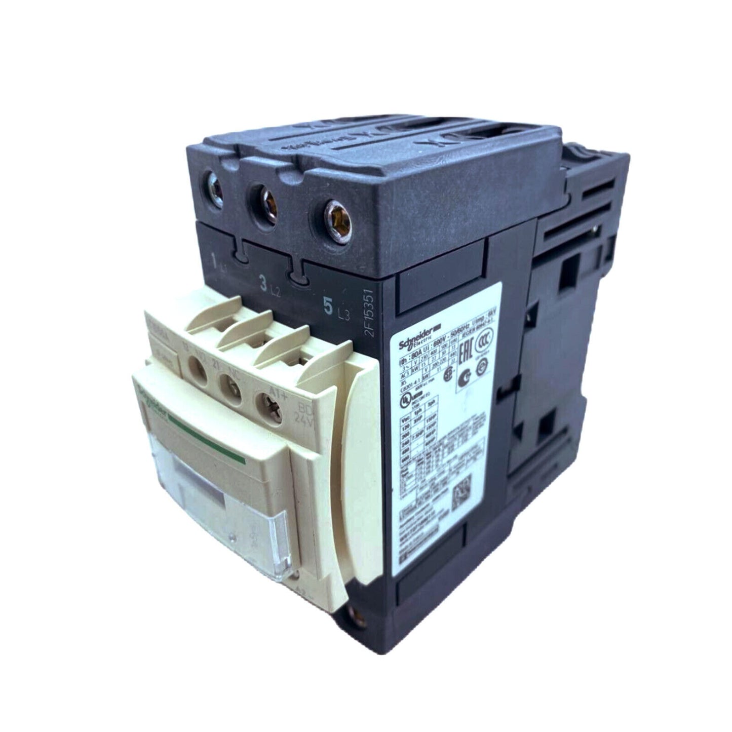 SCHNEIDER CONTACTOR LC1D50ABD - SCHNEIDER