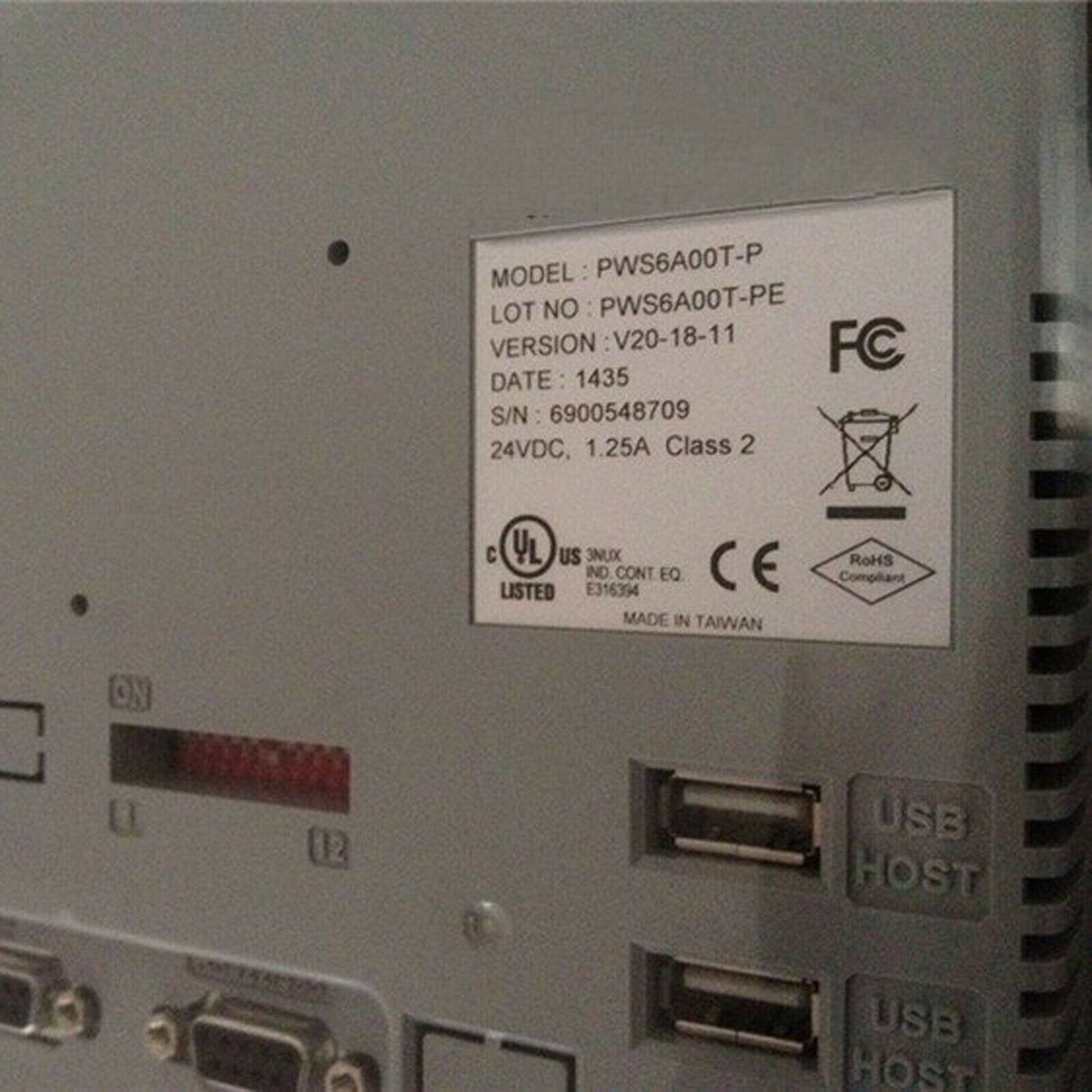 new Fast HITECH PWS6A00TP HMI Touch Screen Interface - HITECH