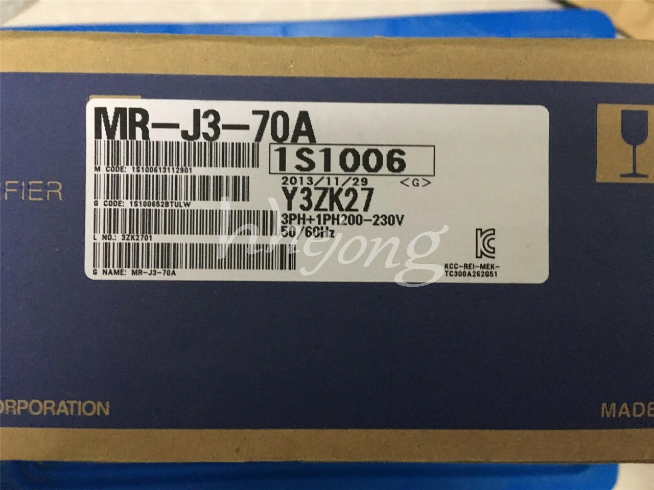 new 1PCS MITSUBISHI SERVO DRIVE MR-J3-70A - MITSUBISHI