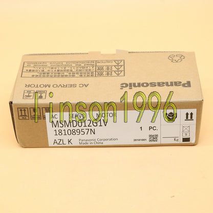 Panasonic AC Servo Motor MSMD012G1V - PANASONIC