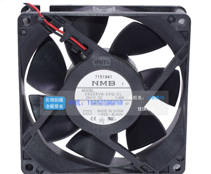 1pcs  NMB 09225VA-24Q-CL 9025 9 cm 24V 0.49A 3-wire high-end inverter fan