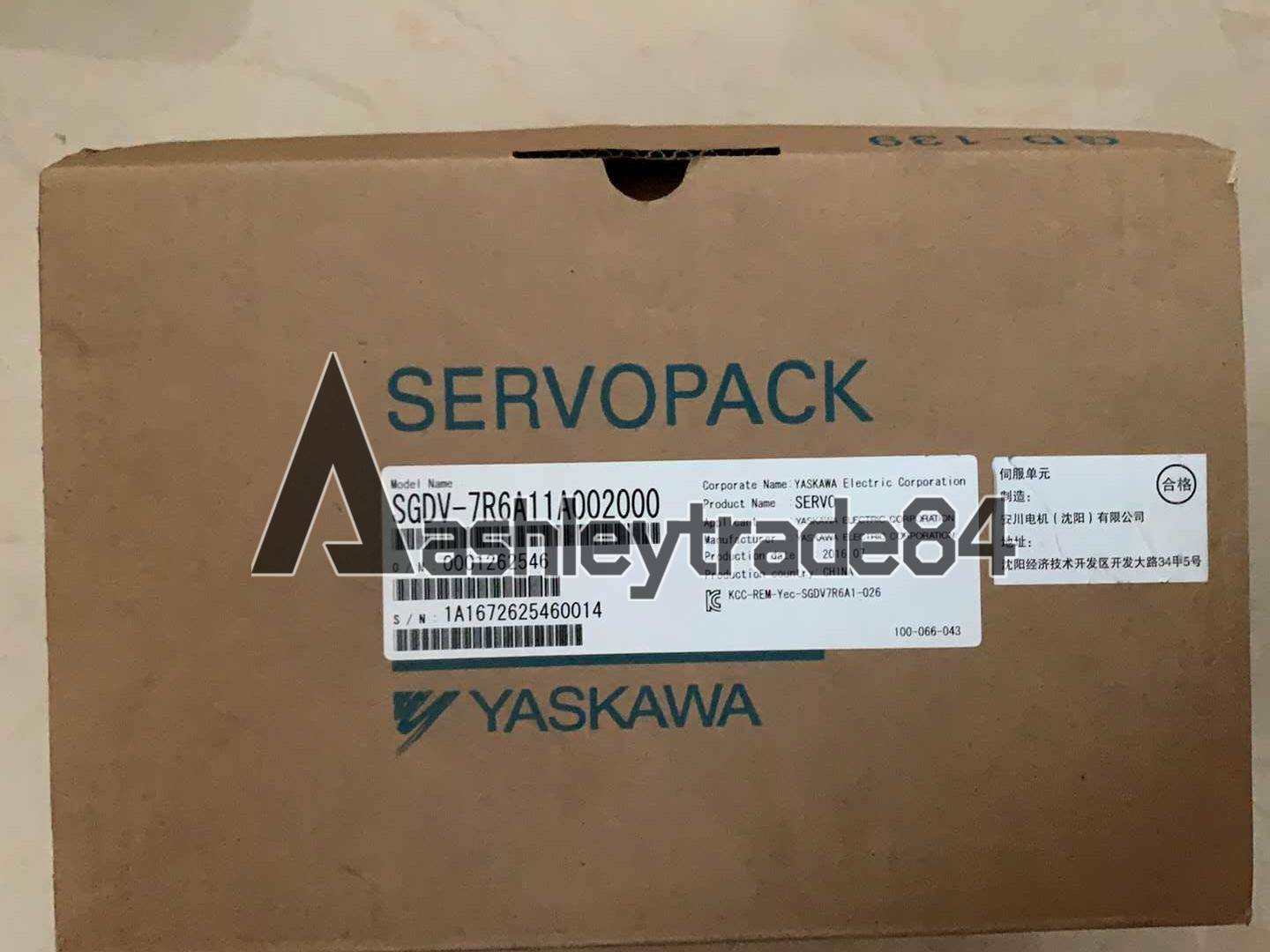 new 1PCS  Yaskawa servo driver SGDV-7R6A11A002000