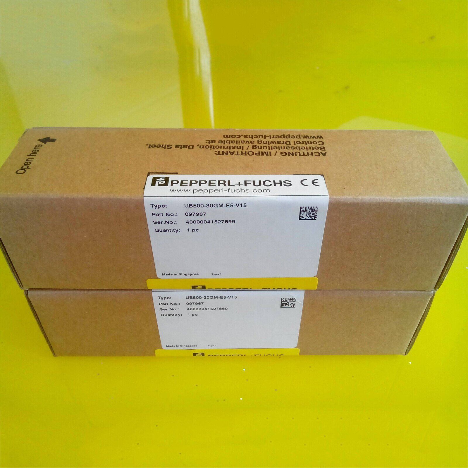 Ultrasonic Sensor UB500-30GM-E5-V15 - PEPPERL+FUCHS