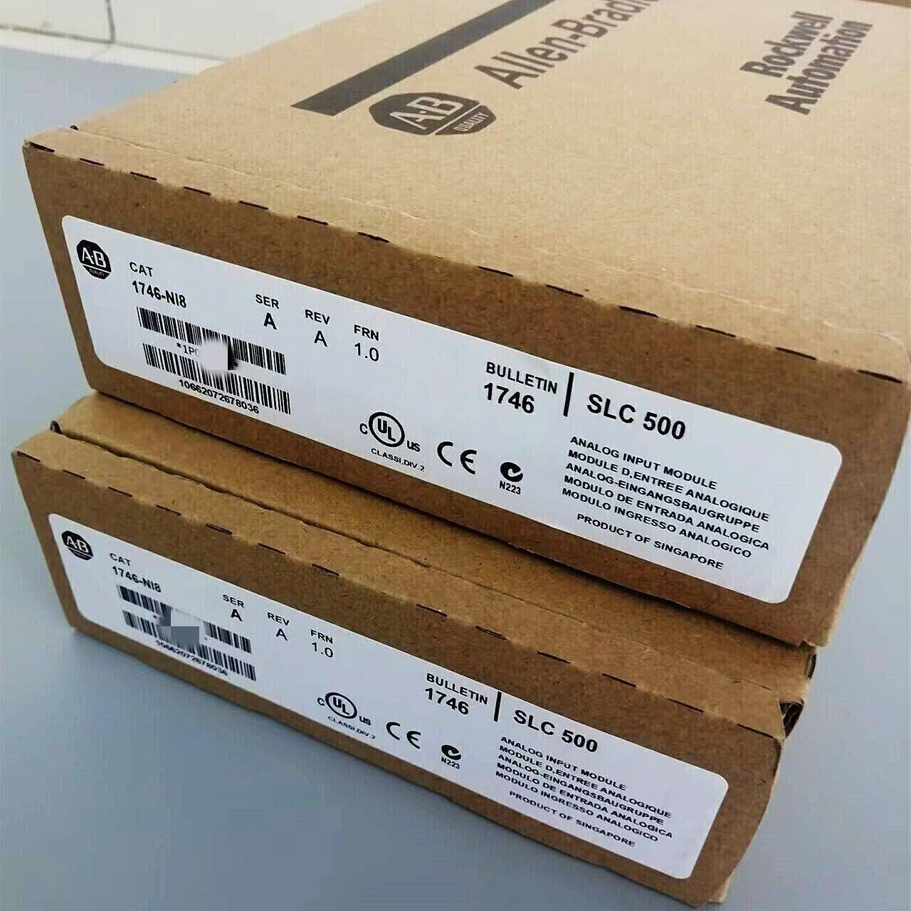Factory Sealed AB 1746-NI8 SER A SLC 500 Analog Input Module - KOEED