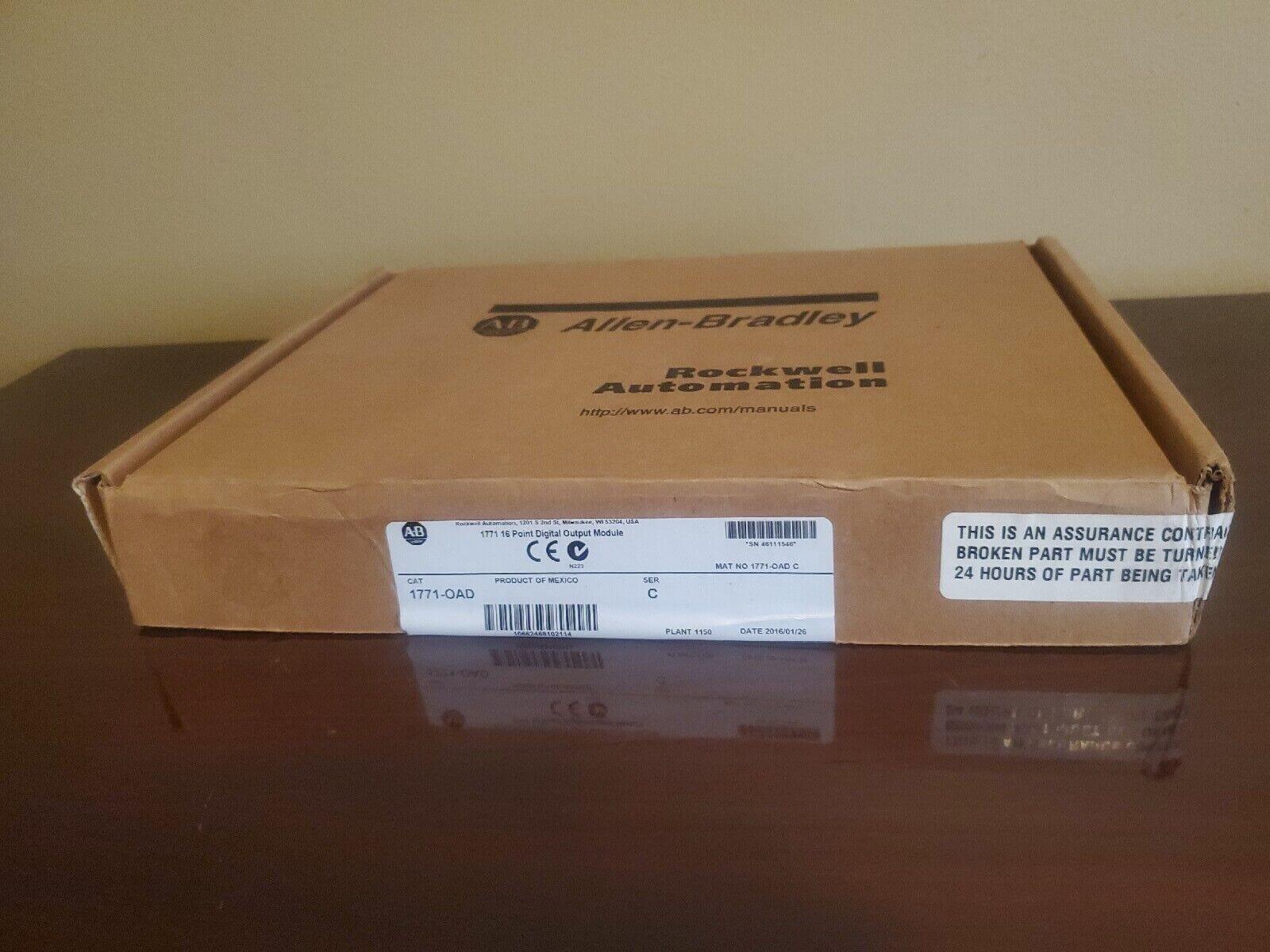 Allen Bradley 1771-OAD Output Module 10-138VAC AB - ALLEN BRADLEY