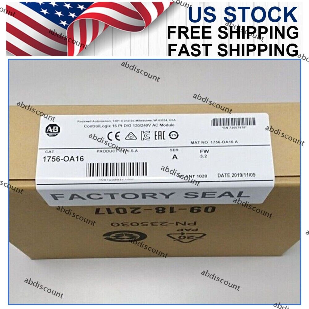 ControlLogix 16 Point Module AB 1756-OA16 Sealed Factory - CONTROL LOGIX