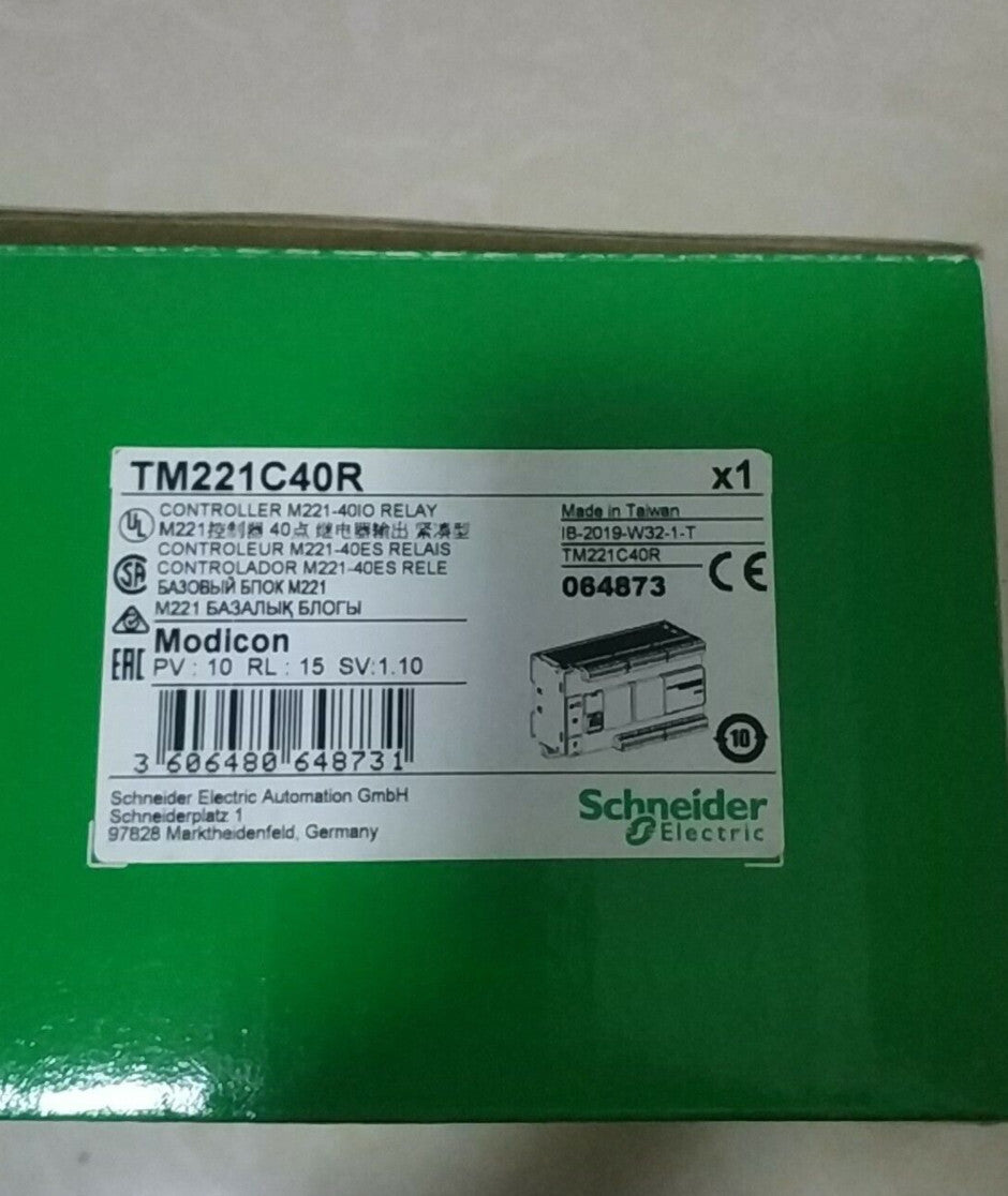 1PC Schneider TM221C40R PLC Module In Box