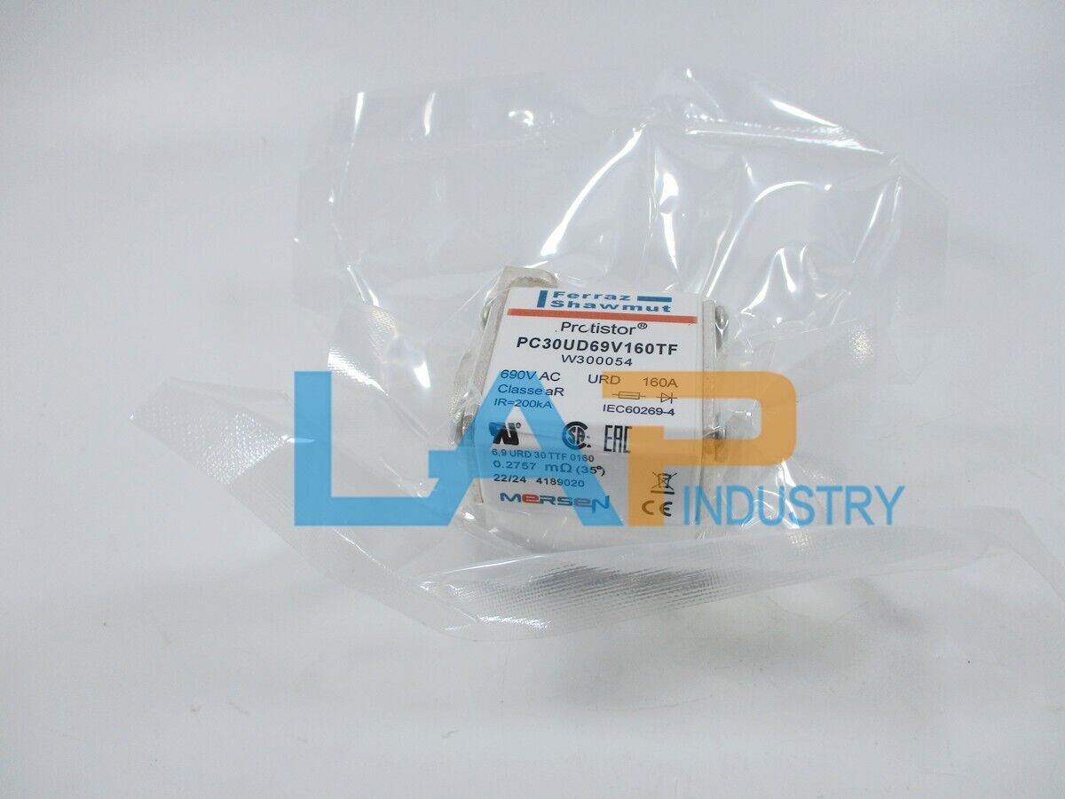 2Pcs Ferraz Shawmut PC30UD69V160TF 690V 160A Fuse Set - FERRAZ SHAWMUT