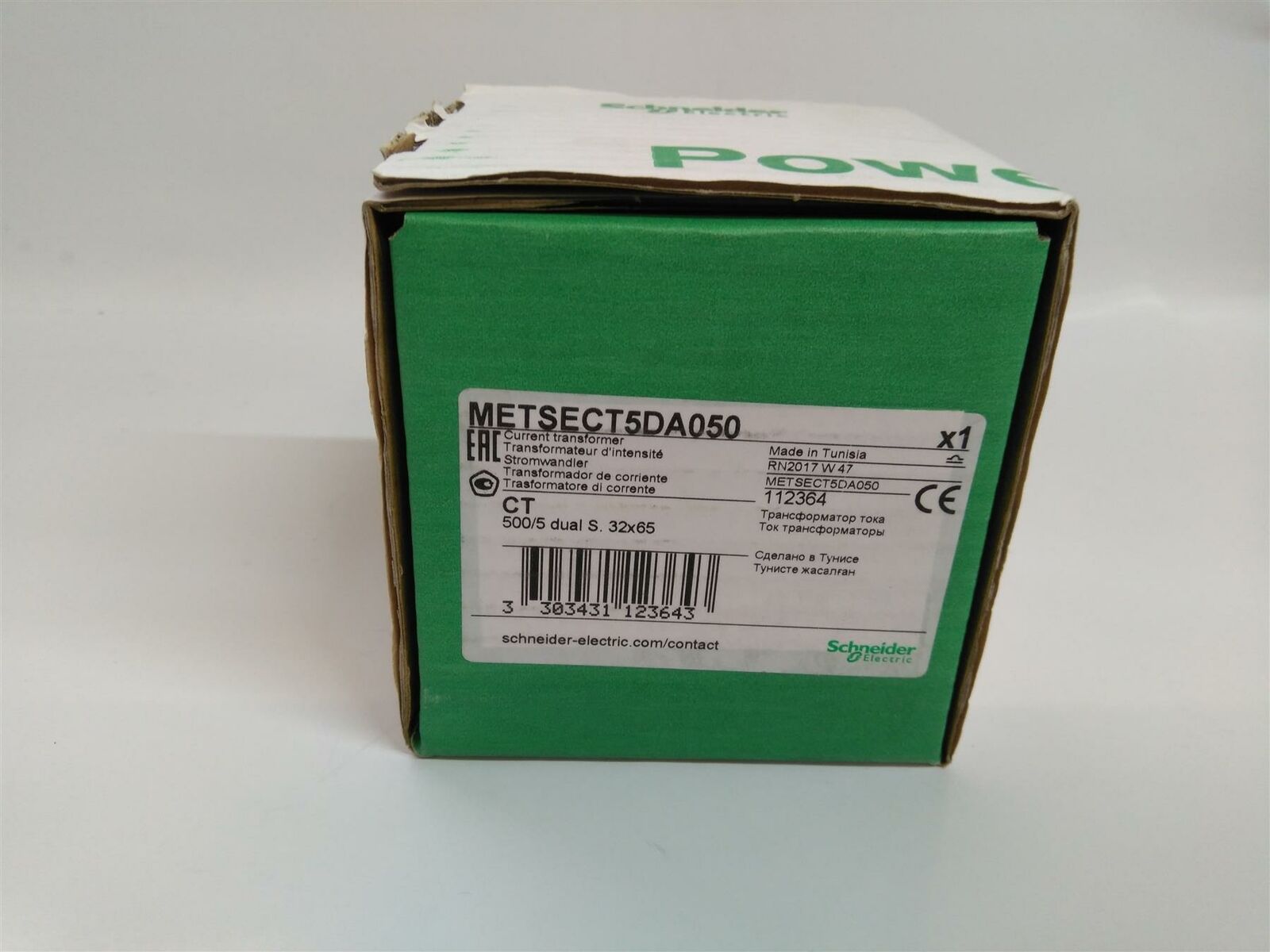 New Schneider METSECT5DA050 Current Transformer - SCHNEIDER