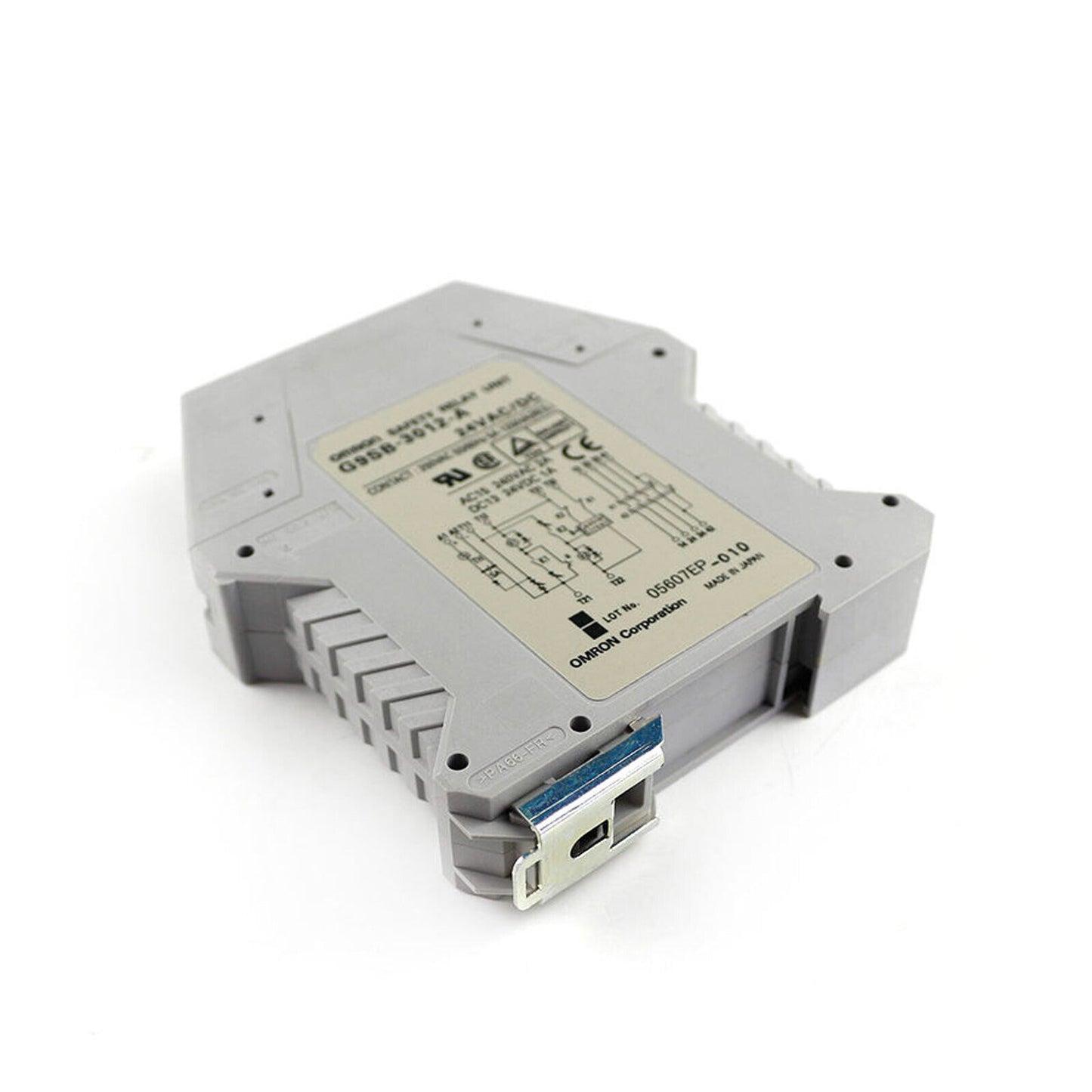 OMRON G9SB-3012-A Safety Relay Unit Module 24VAC/DC DIN - OMRON